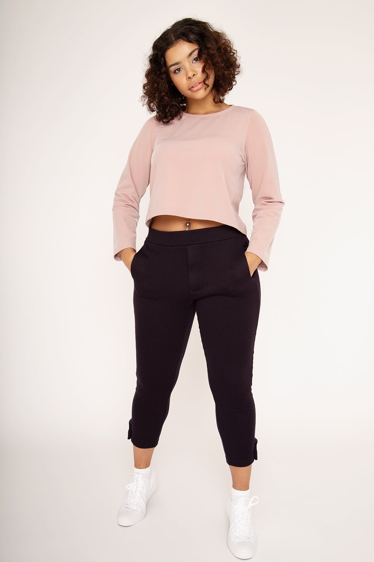 Crop t-shirt sewing pattern