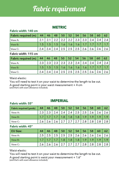 Jorun leggings PDF Pattern