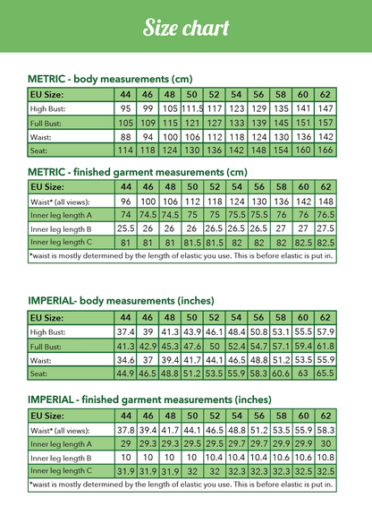 Jorun leggings PDF Pattern