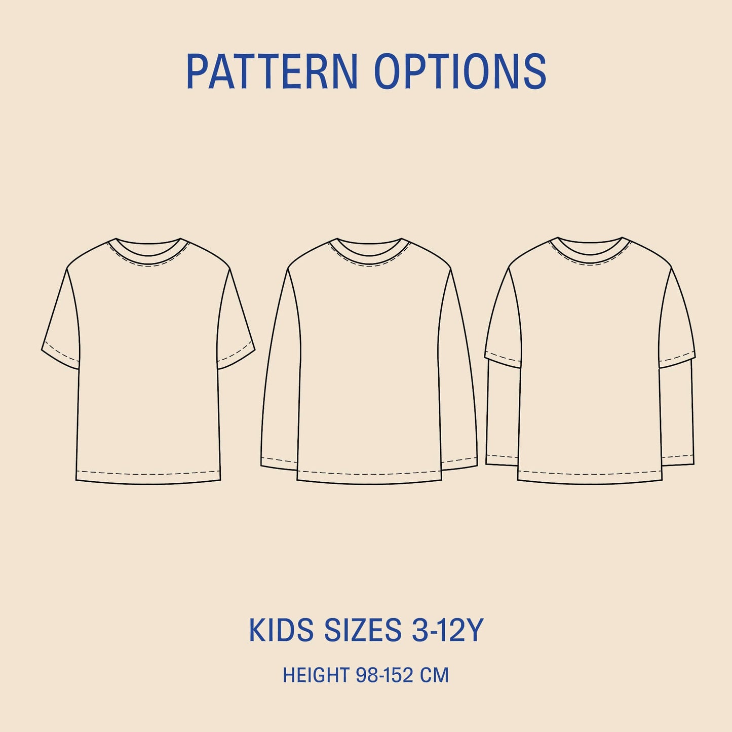 Kids T-shirt Sewing Pattern Wardrobe By Me