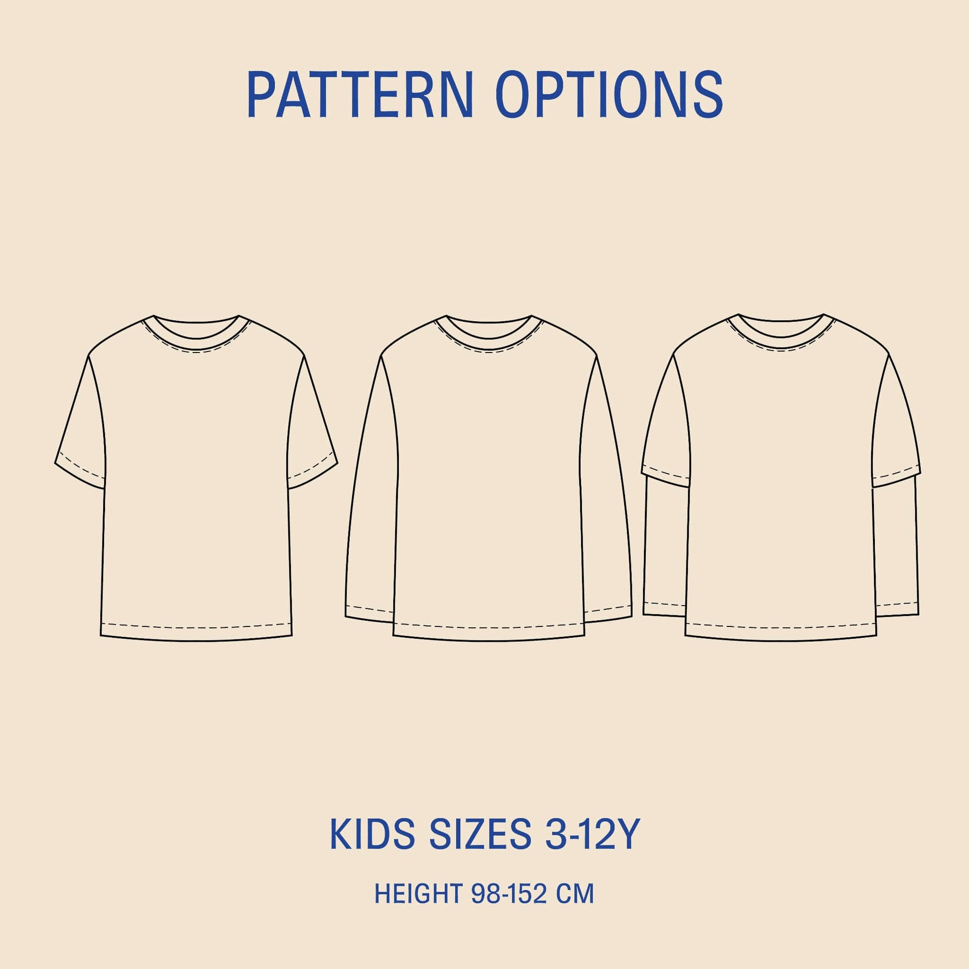 Kids T-shirt Sewing Pattern Wardrobe By Me