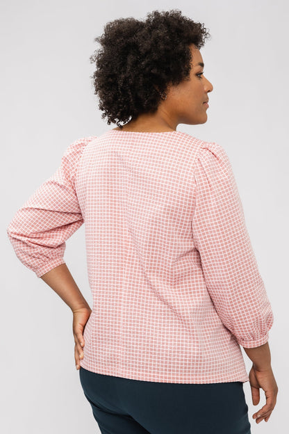 Casual blouse sewing pattern