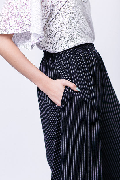 NINNI elastic waist culottes