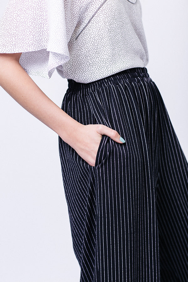 NINNI elastic waist culottes