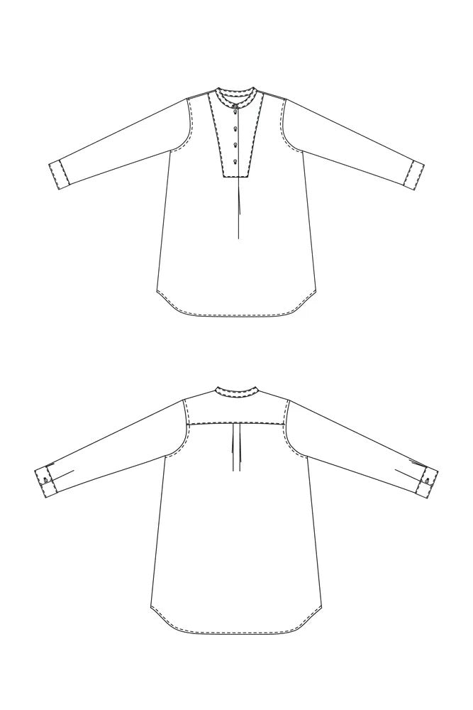 NIVEN Shirt Dress XS-XXL