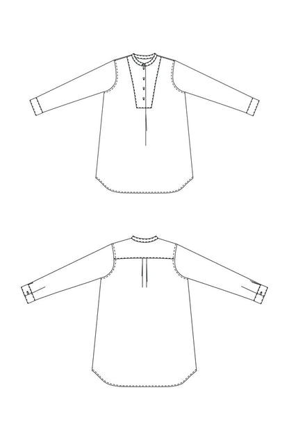 NIVEN Shirt Dress XS-XXL