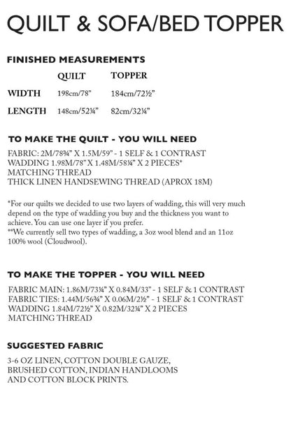 QUILT Topper