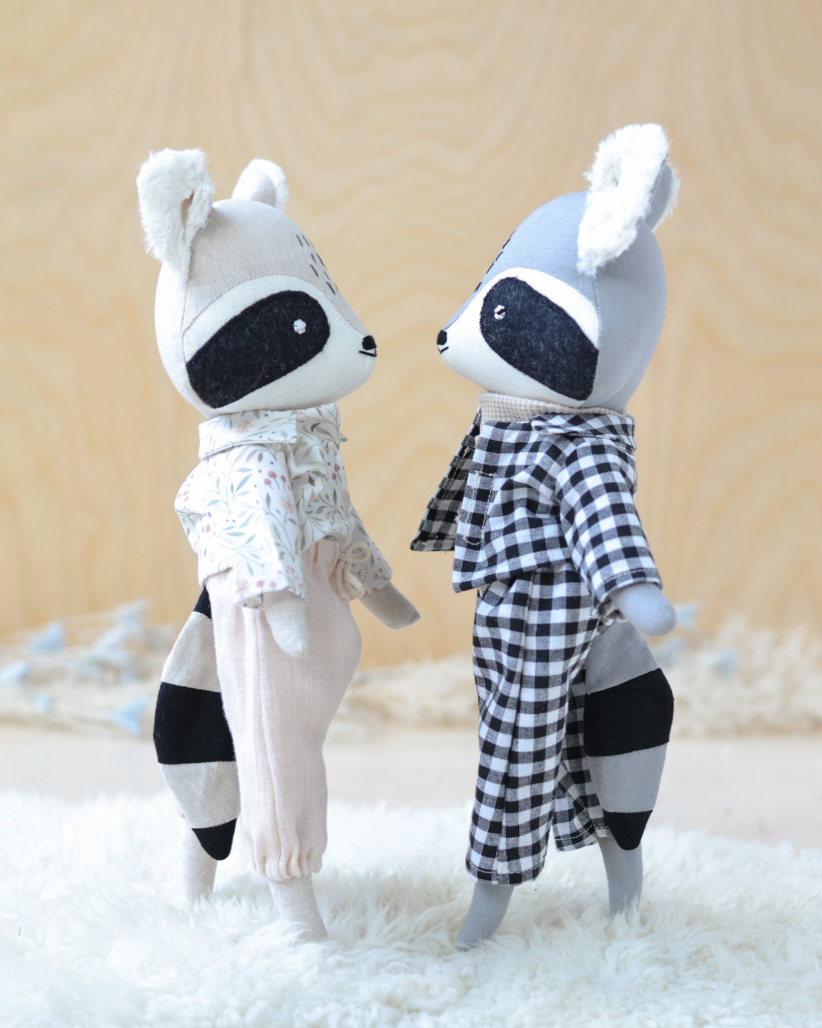 Sewing Pattern - Raccoon