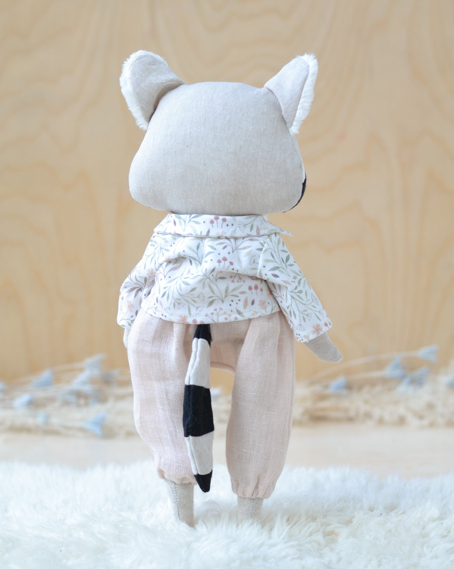 Sewing Pattern - Raccoon