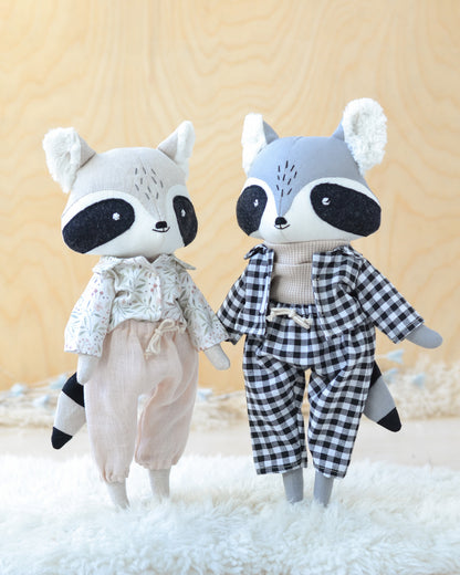 Sewing Pattern - Raccoon