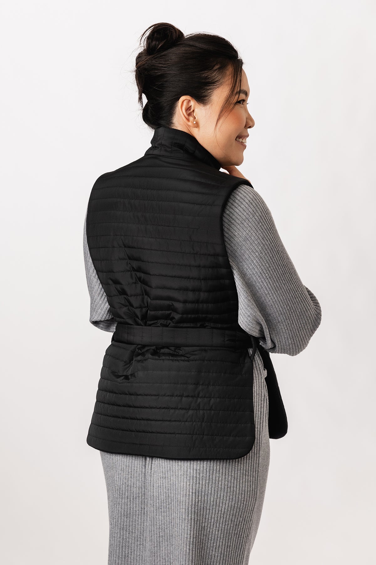 SAANA puffer vest