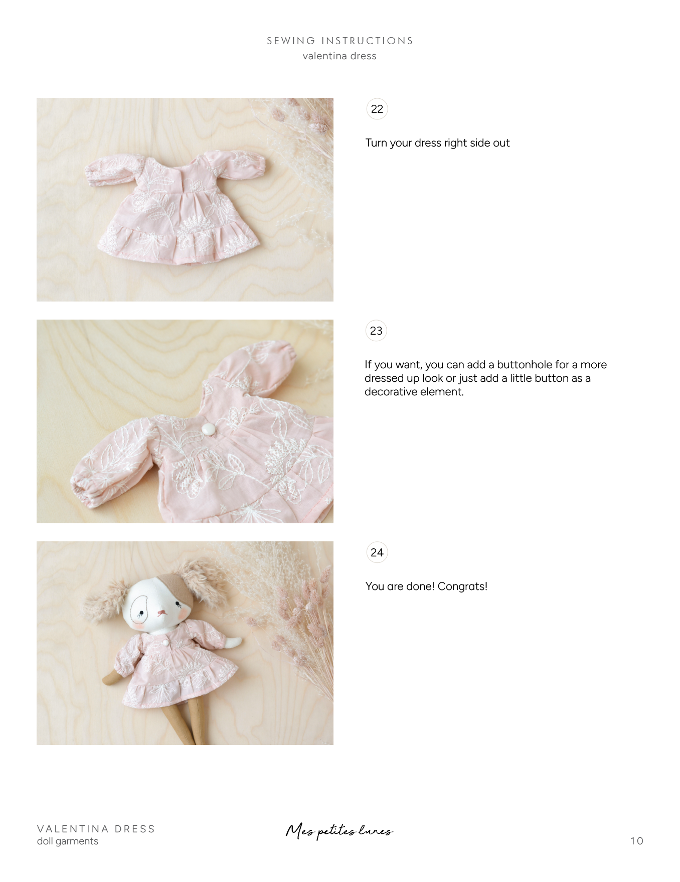 Sewing Pattern - Valentina Dress