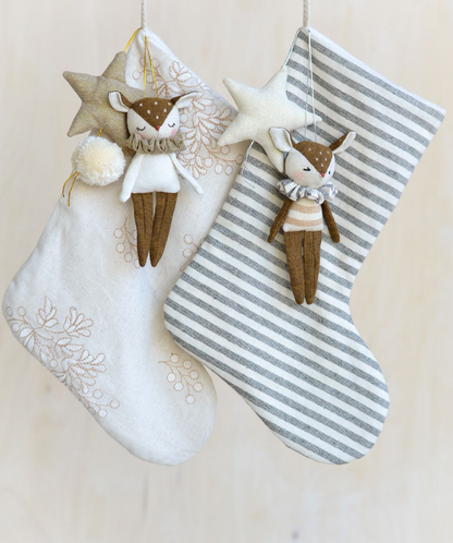 Sewing pattern - Christmas stocking with ornements