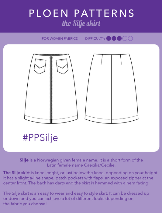Silje Skirt PDF Pattern