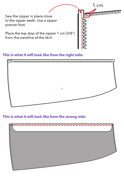 Silje Skirt PDF Pattern
