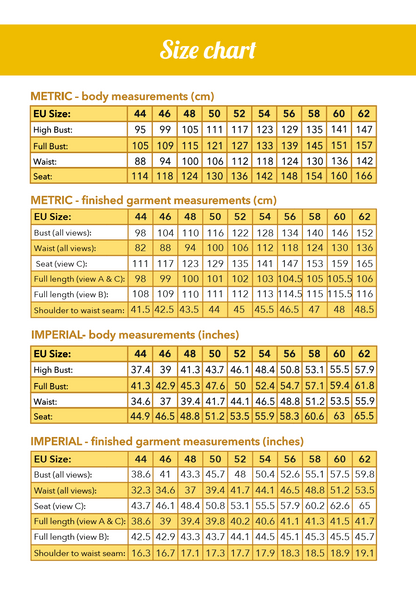 Idun dress PDF pattern
