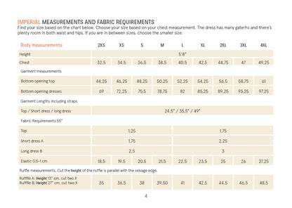 Skagen Dress & Top Sewing Pattern