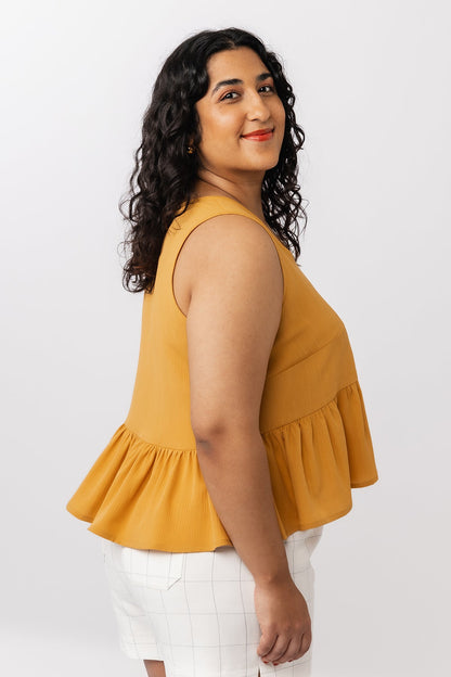 Hip-length top sewing pattern