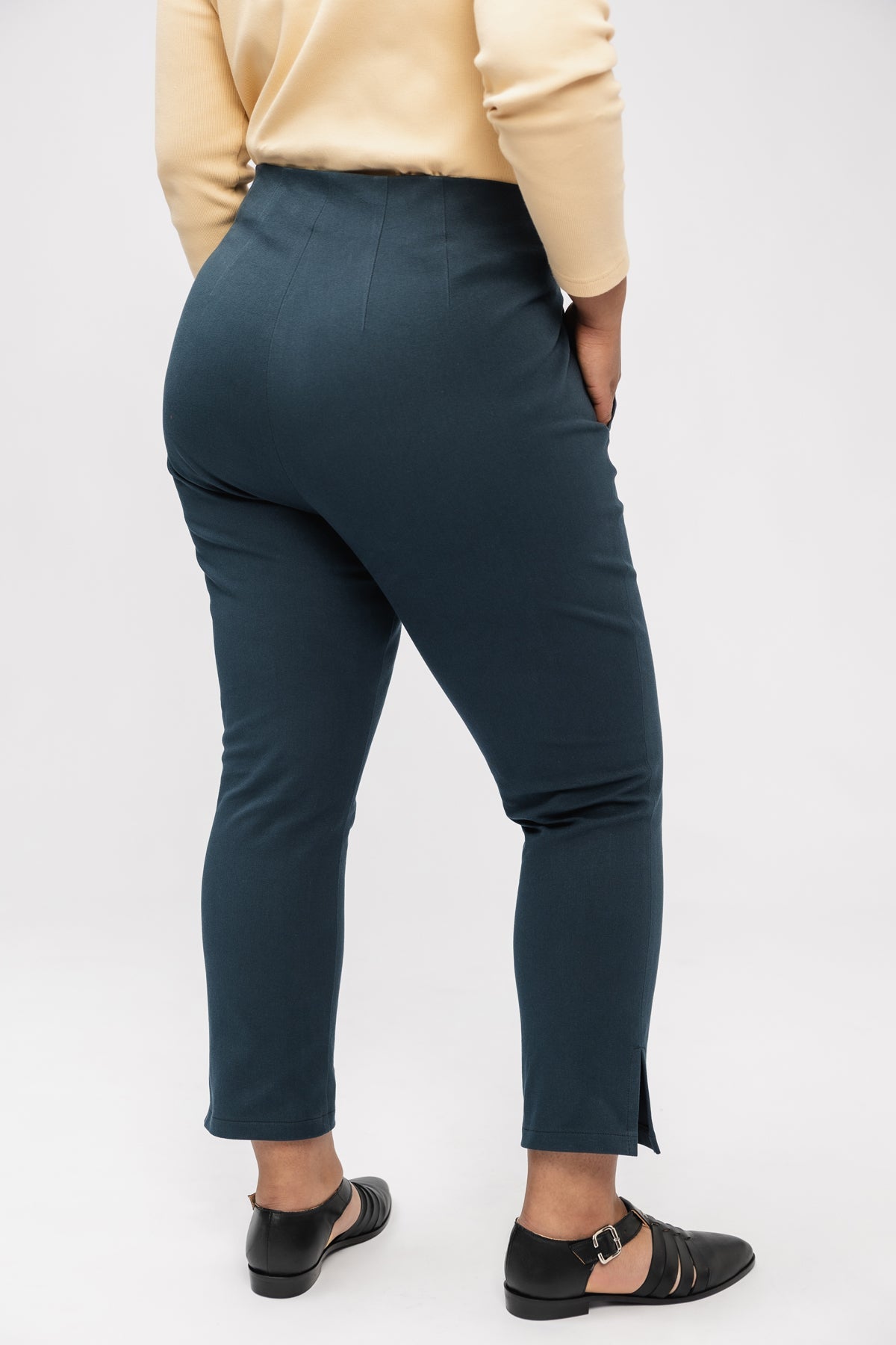 Straight-leg pants sewing pattern