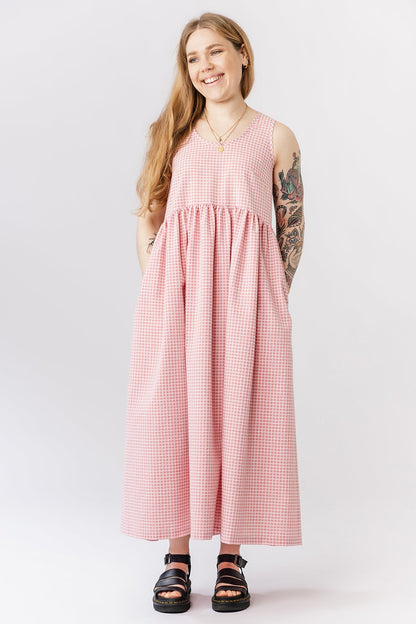 Loose fitting dress sewing pattern