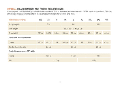 Boyfriend Sweater sewing pattern Wardrobe By Me