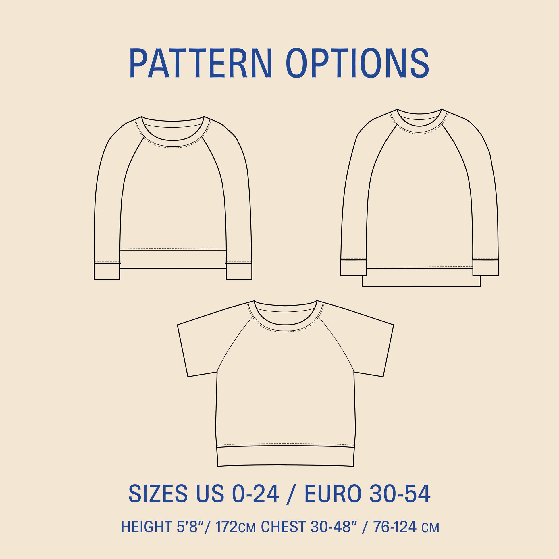 WBM Boxy raglan sweater 