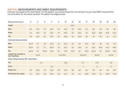 Camisole Sewing Pattern