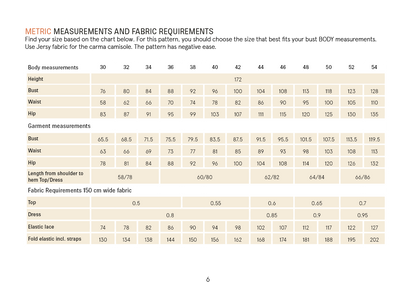 Camisole Sewing Pattern