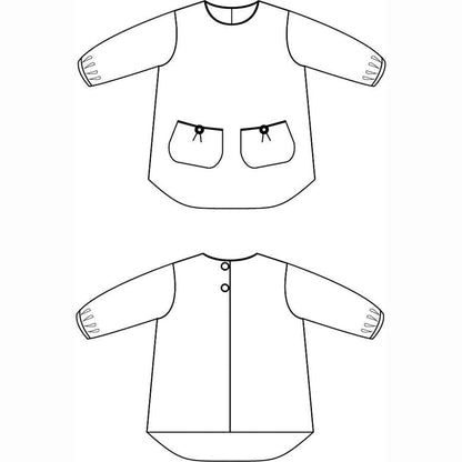 Bear Art Smock Pattern