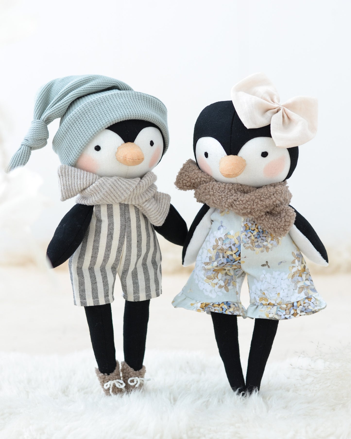 Stuffed Animal Penguin Sewing Pattern