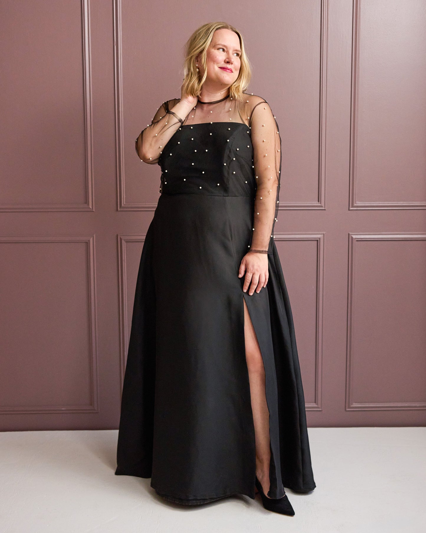 This is the Ellington Dress sewing pattern from Cashmerette.