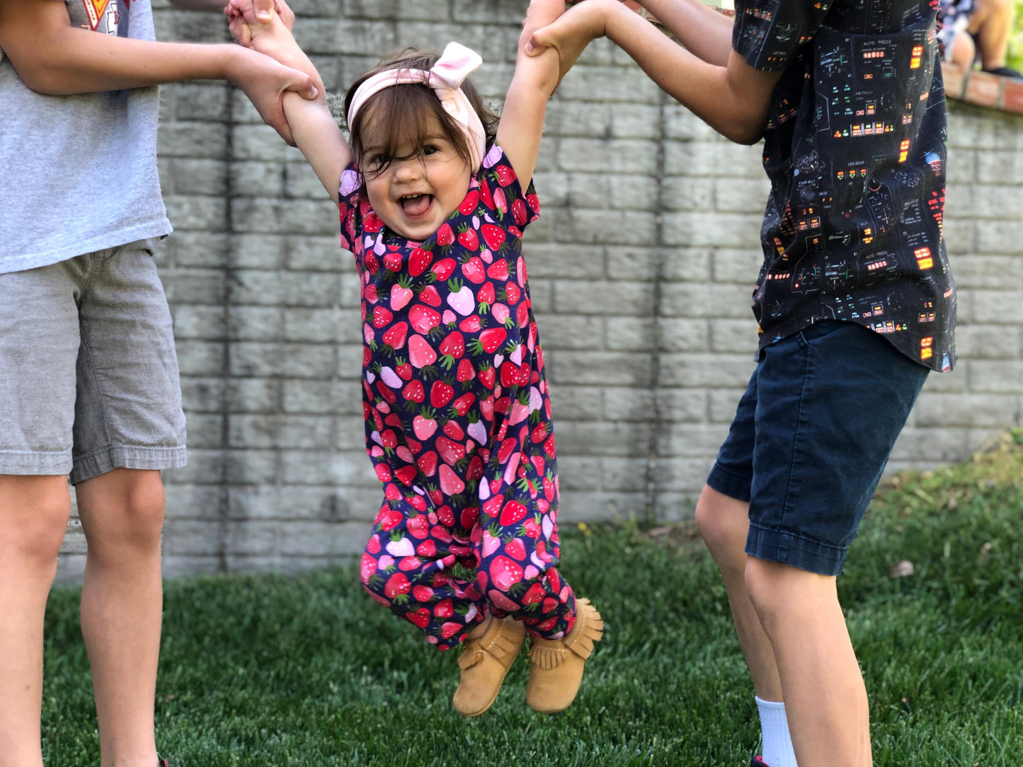 Funny Friends Long Romper Pattern