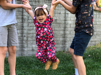 Funny Friends Long Romper Pattern