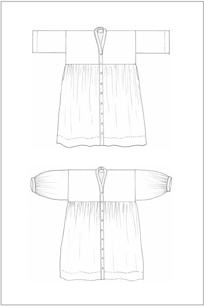 ZW Gather Dress - PDF Pattern
