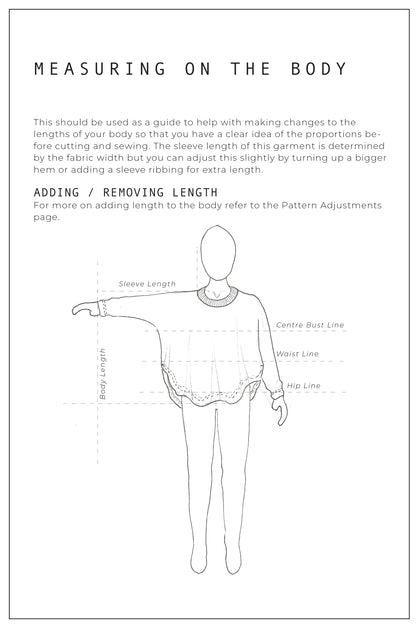ZW Jumper - PDF Sewing Pattern
