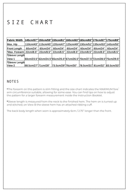 ZW Jumper - PDF Sewing Pattern