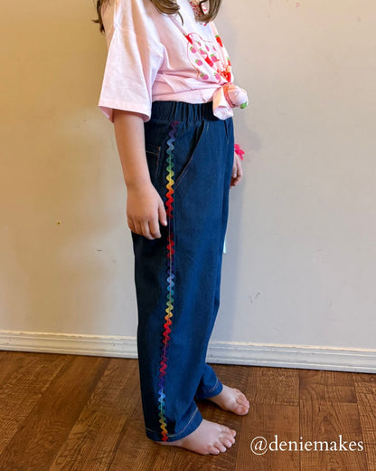 Kids Wellington Trousers Sewing Pattern