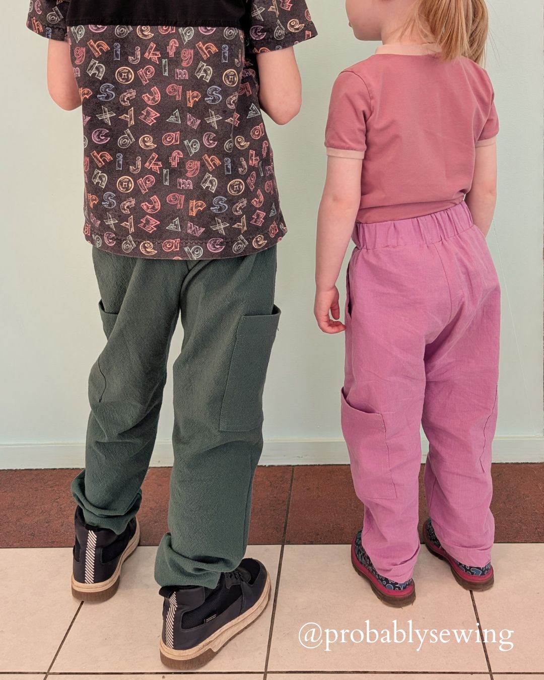 Kids Wellington Trousers Sewing Pattern