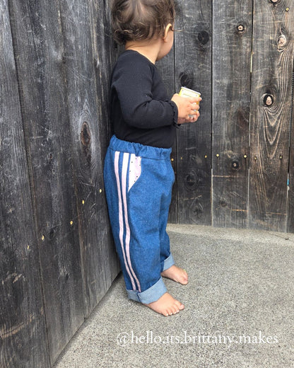 Kids Wellington Trousers Sewing Pattern