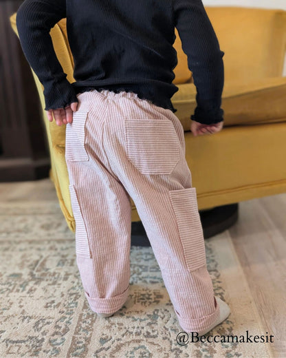 Kids Wellington Trousers Sewing Pattern
