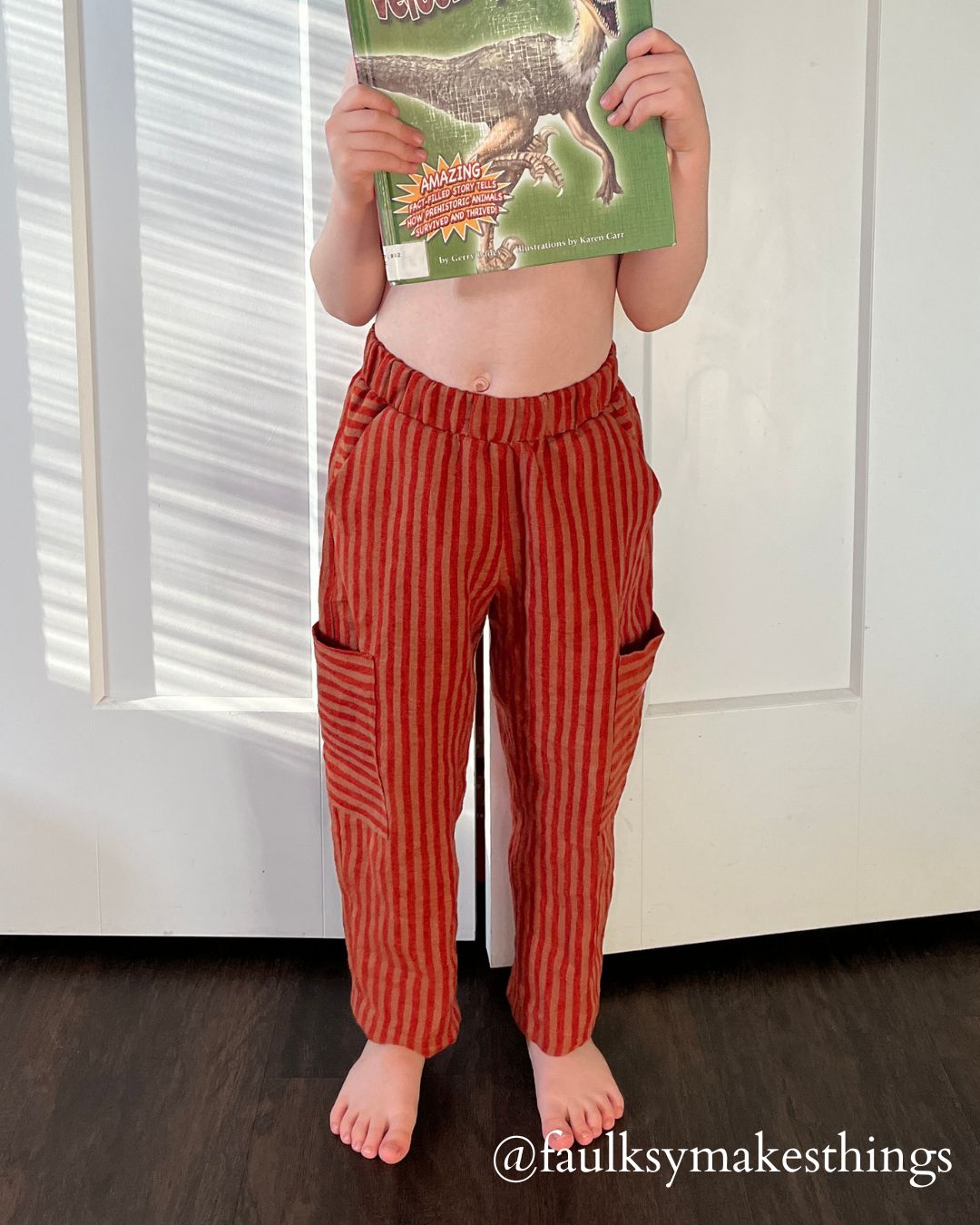 Kids Wellington Trousers Sewing Pattern