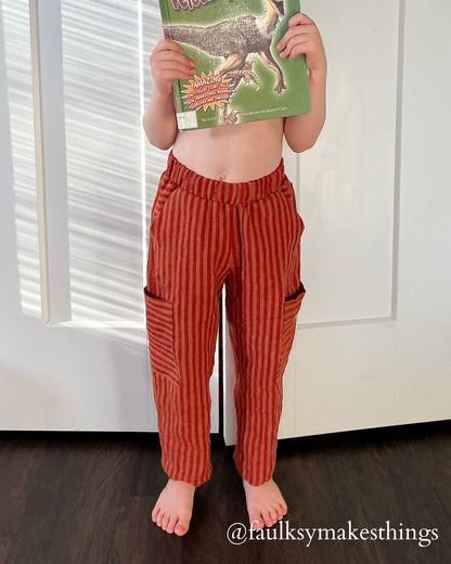 Kids Wellington Trousers Sewing Pattern