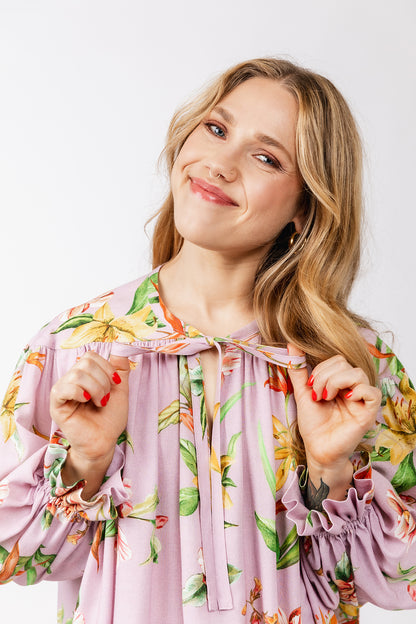 LIIA gathered blouse