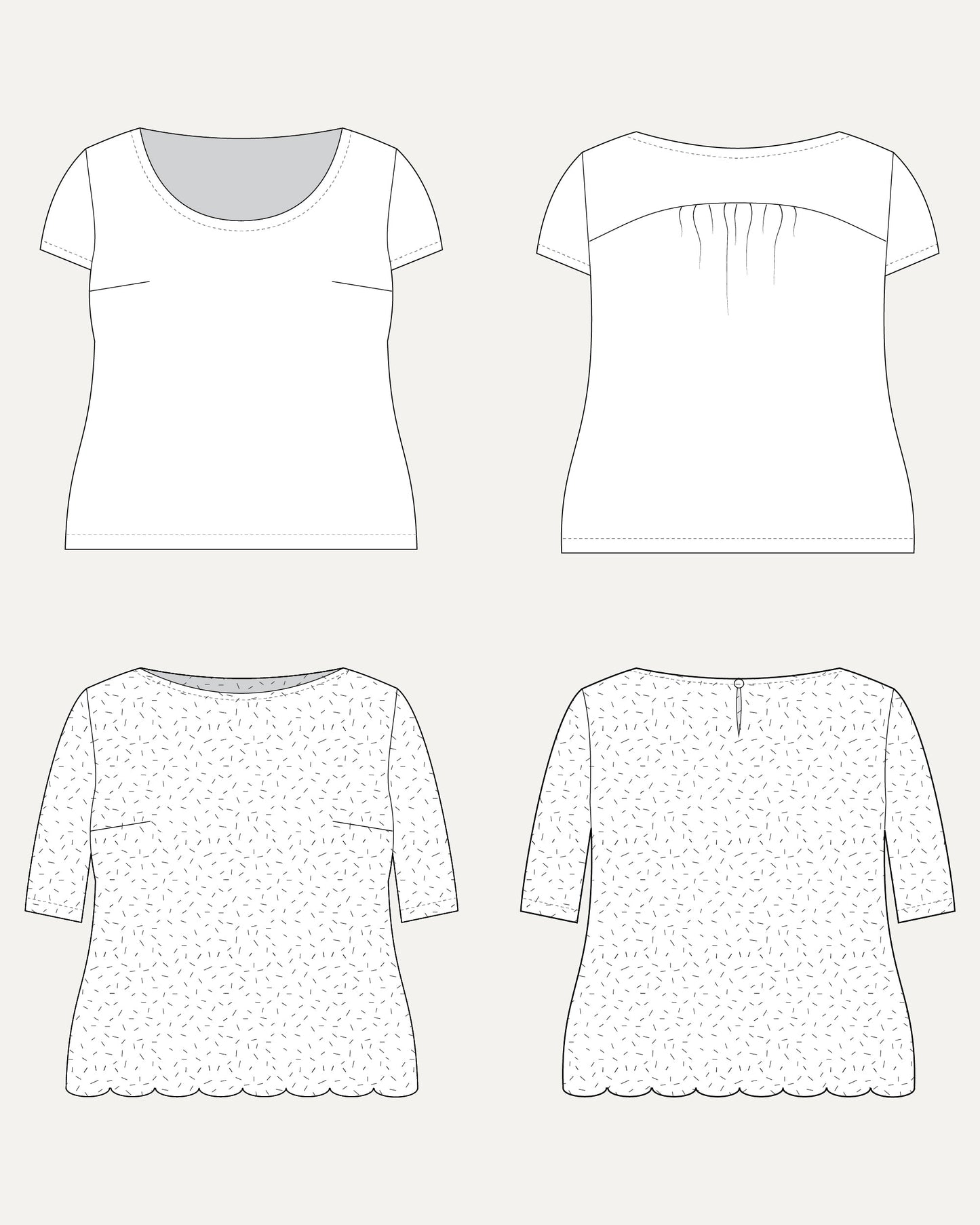 Cashmerette Montrose Top PDF pattern