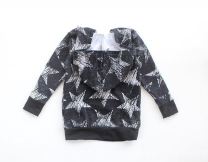 Percy Hooded Tee and Sweatshirt