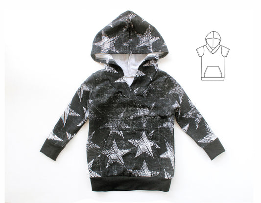Percy Hooded Tee and Sweatshirt