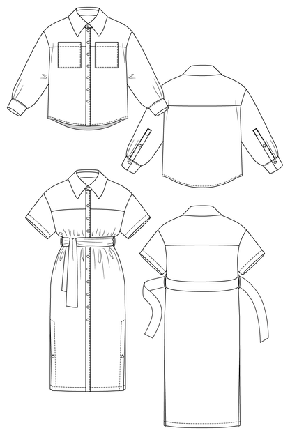 RUUT shirt & shirt dress