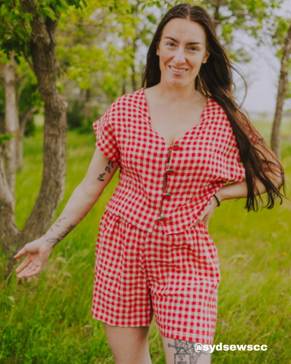 Seaside Shorts Sewing Pattern