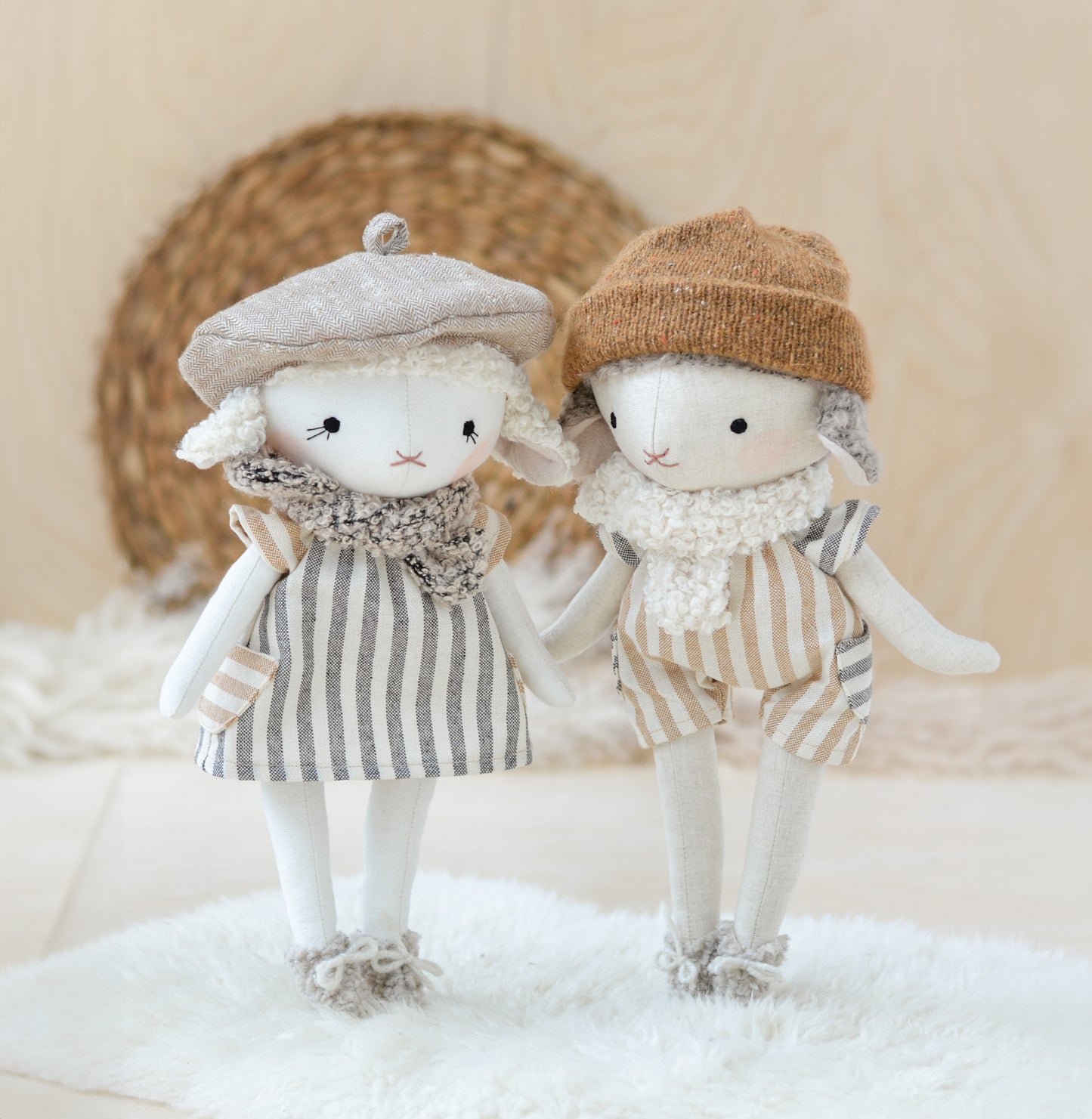 Sheep Doll Sewing Pattern