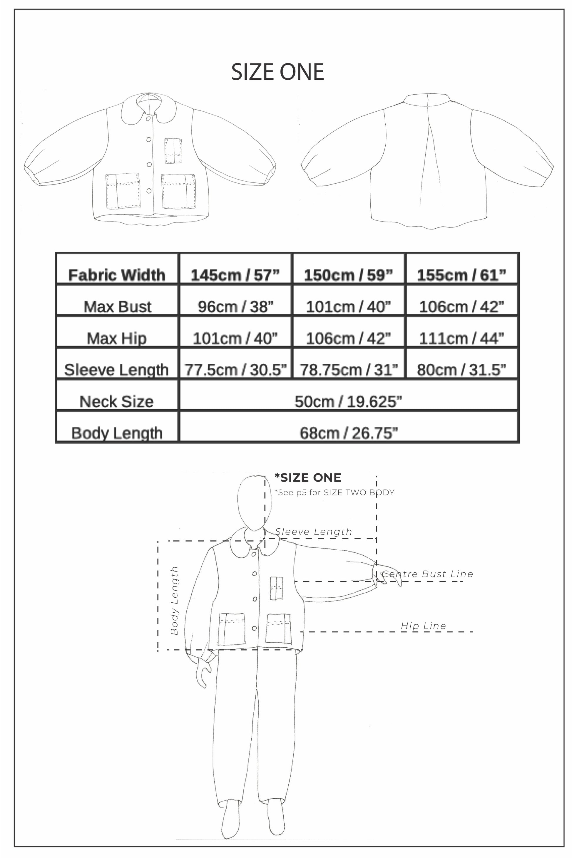 ZW Bell Jacket - PDF Pattern